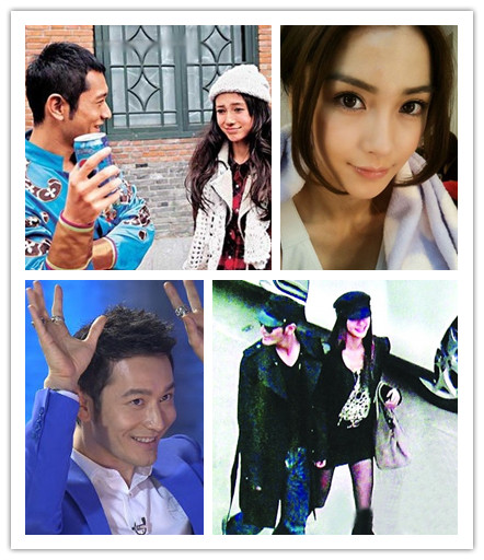 黄晓明和angelababy图片