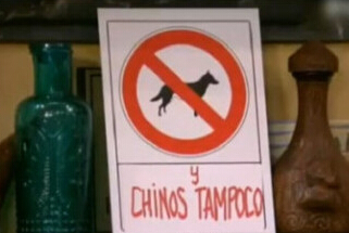 西班牙电视五台再播辱华节目:华人与狗不得入