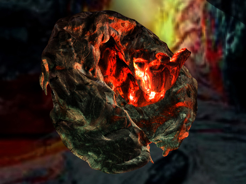 谭力勤三维动画数码艺术<em>欣赏</em>:岩熔<em>人体</em> (3)--传